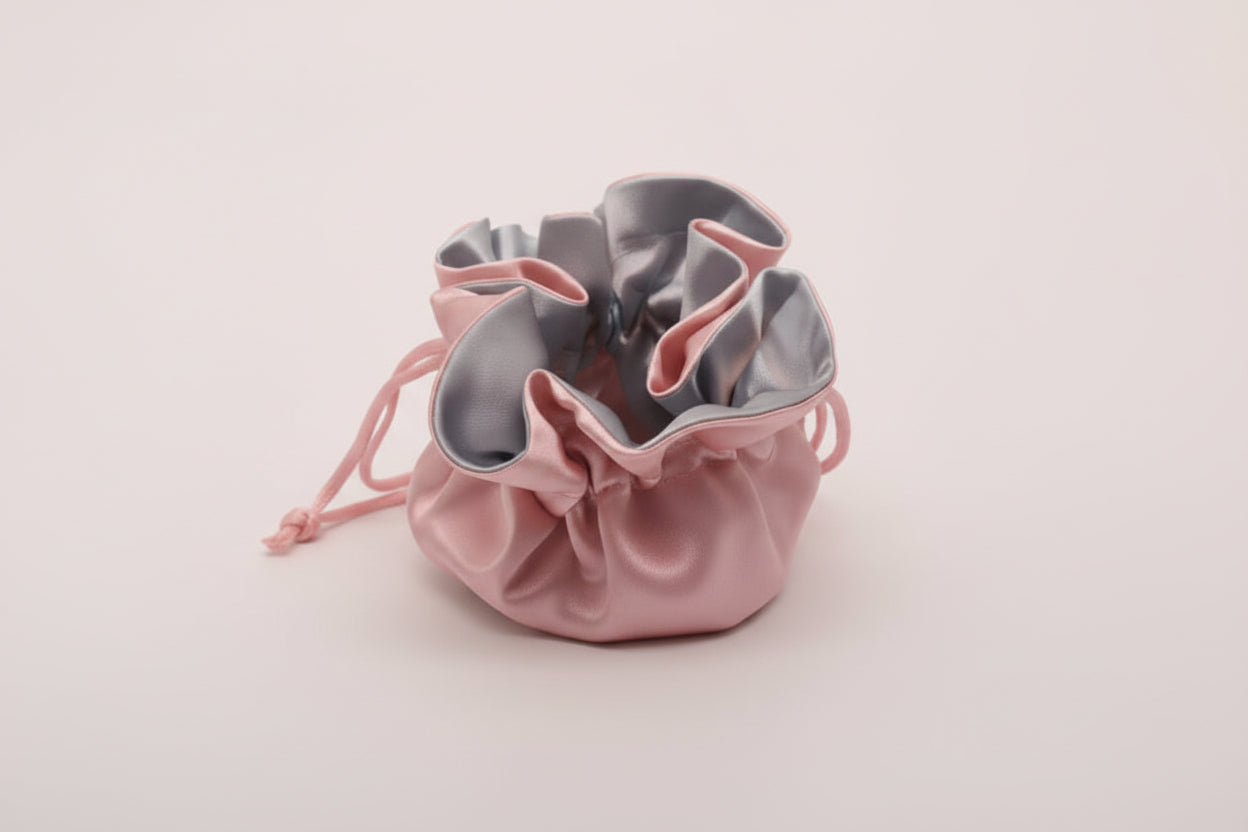 Reversible Satin Flower Wrapper Small