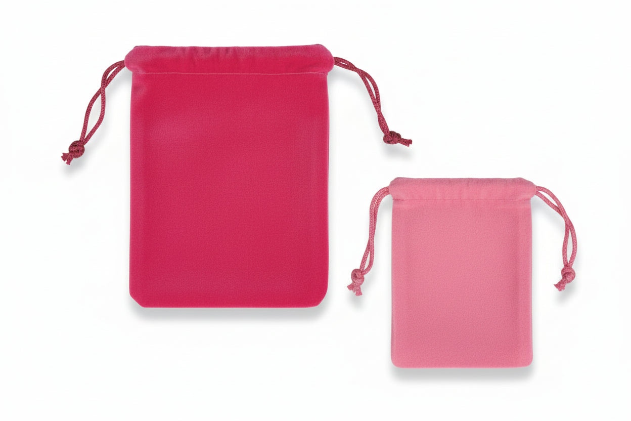 Velour Drawstring Pouch (O)