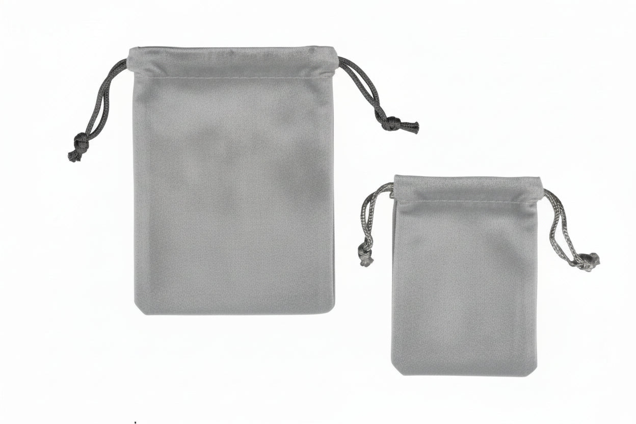 Velour Drawstring Pouch (O)