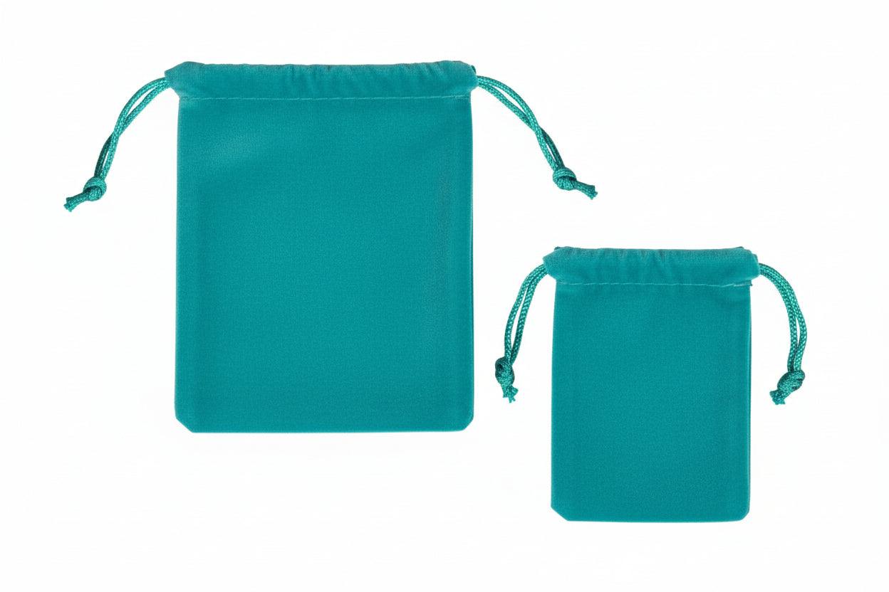 Velour Drawstring Pouch (O)