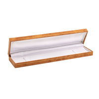 Woodgrain Leatherette Bracelet Box