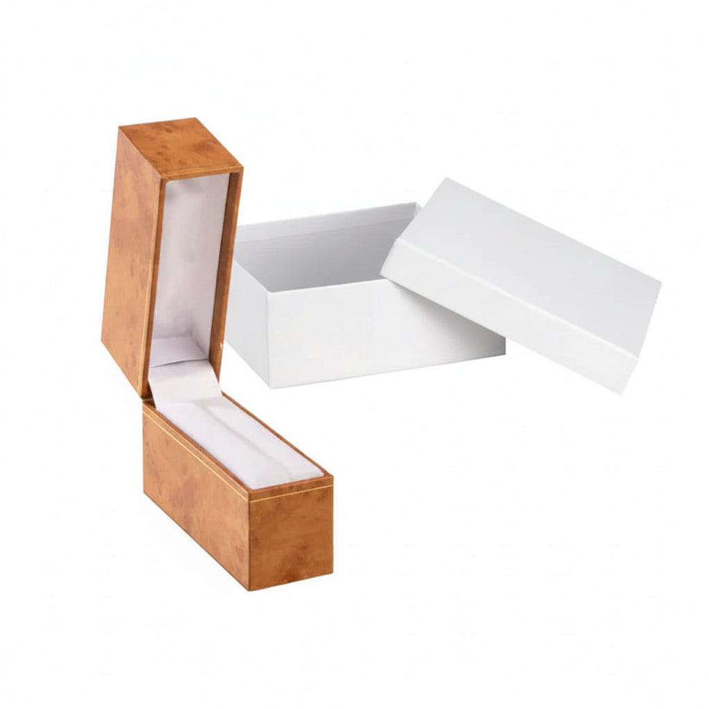 woodgrain standing bangle box