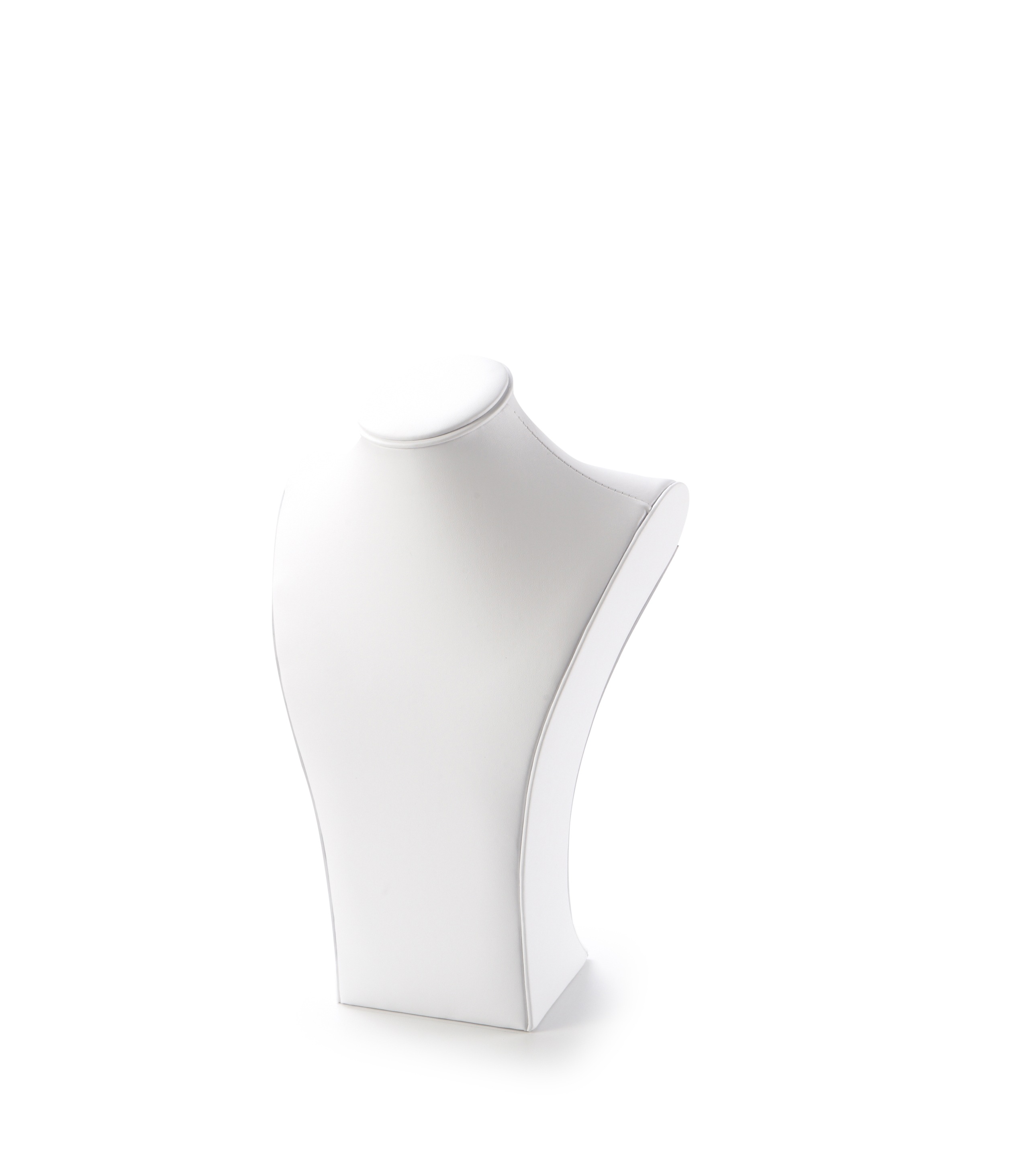 White Leatherette X-Large Neckform