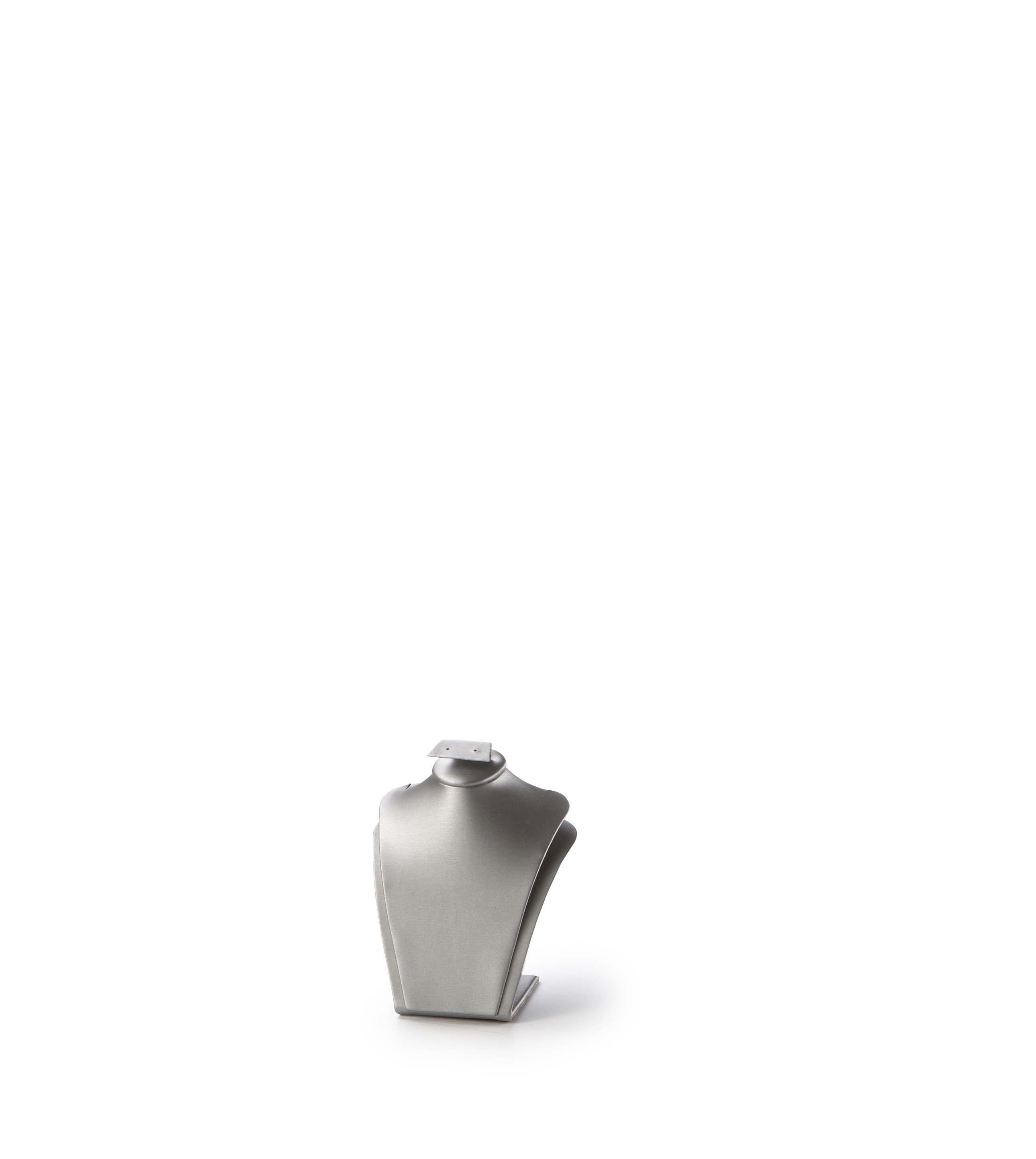 Silver Gray Leatherette Earring/Pendant Stand