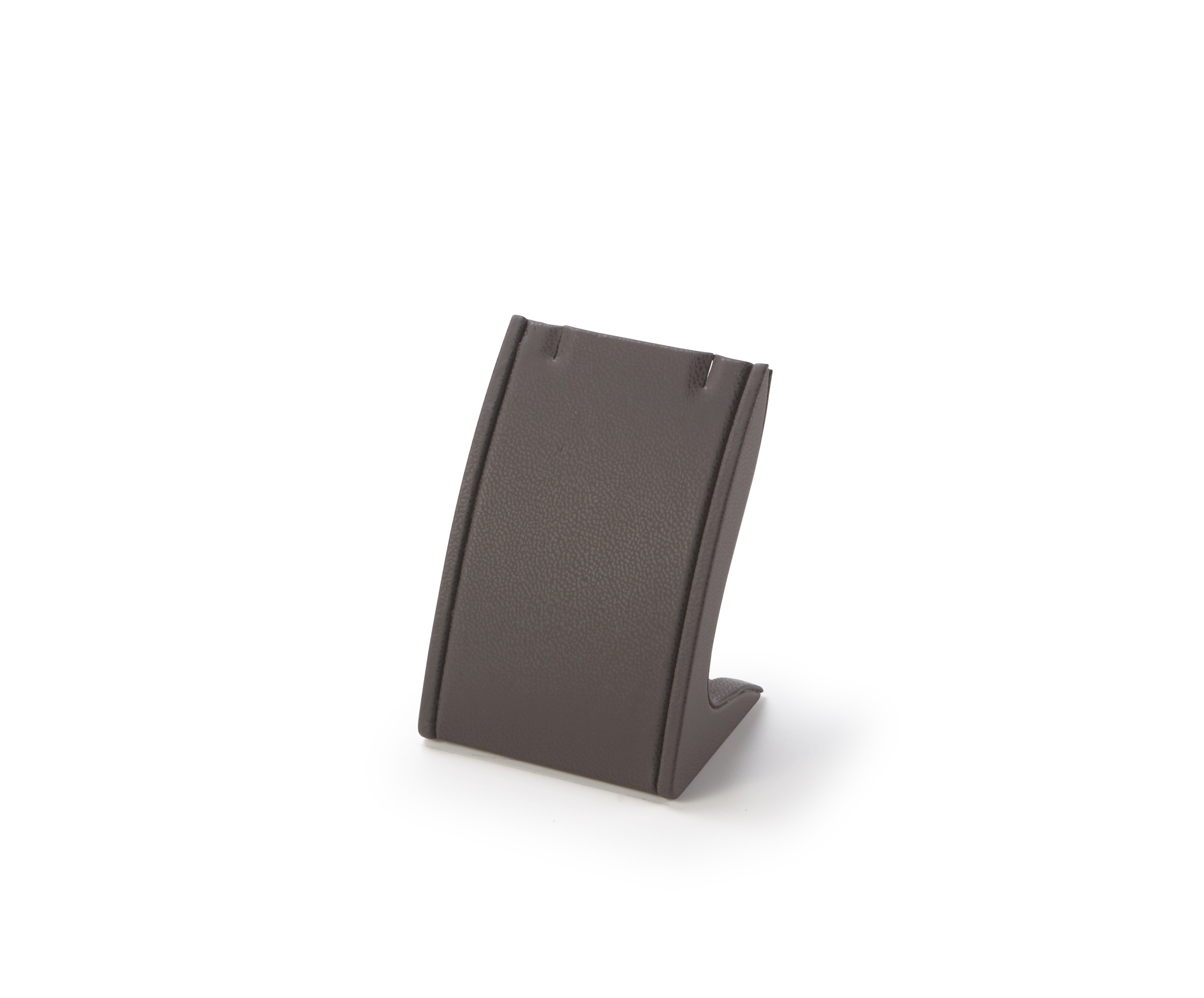 Chocolate Leatherette Pendant Stand