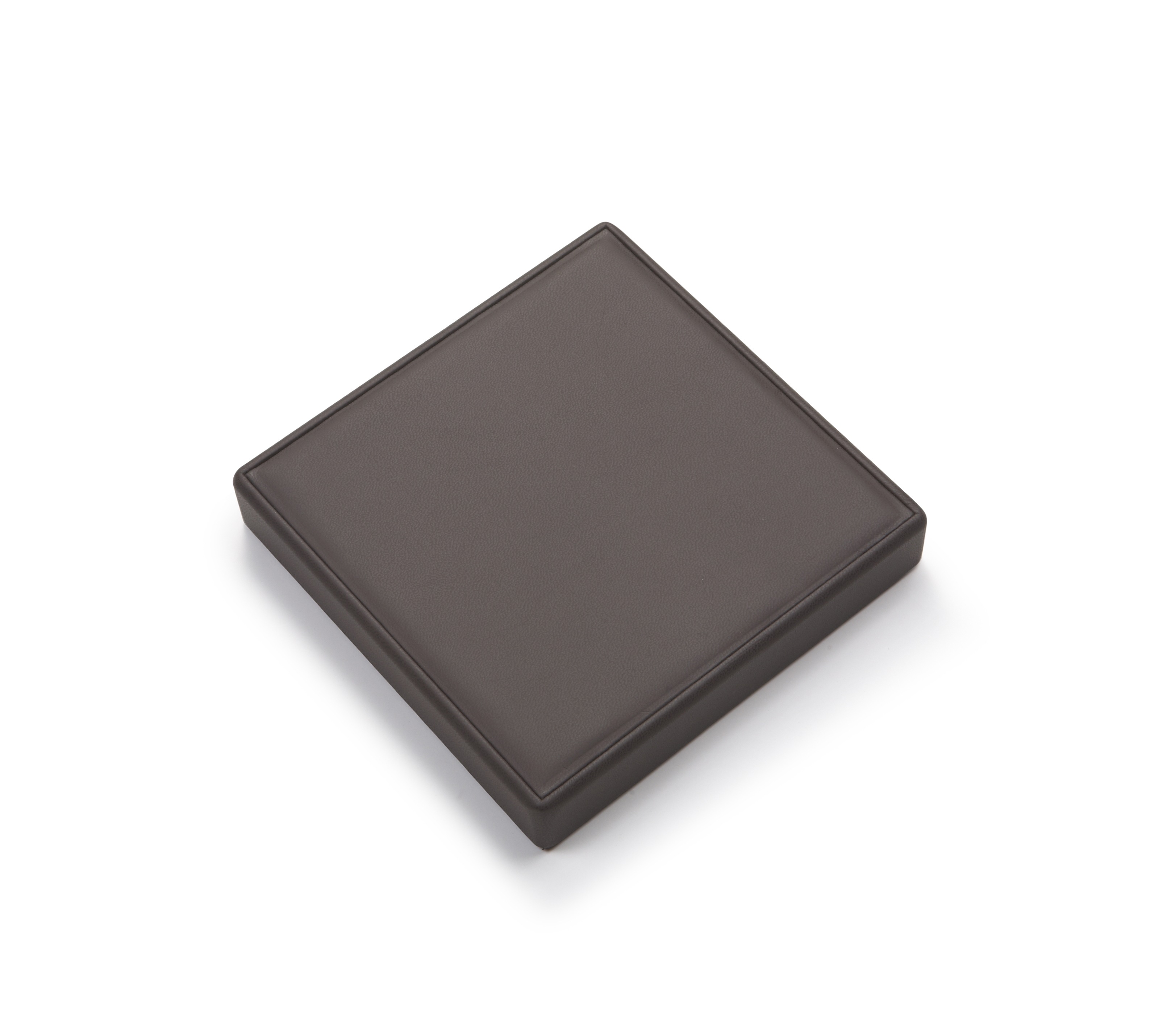 Chocolate/Beige Leatherette Tray Cover