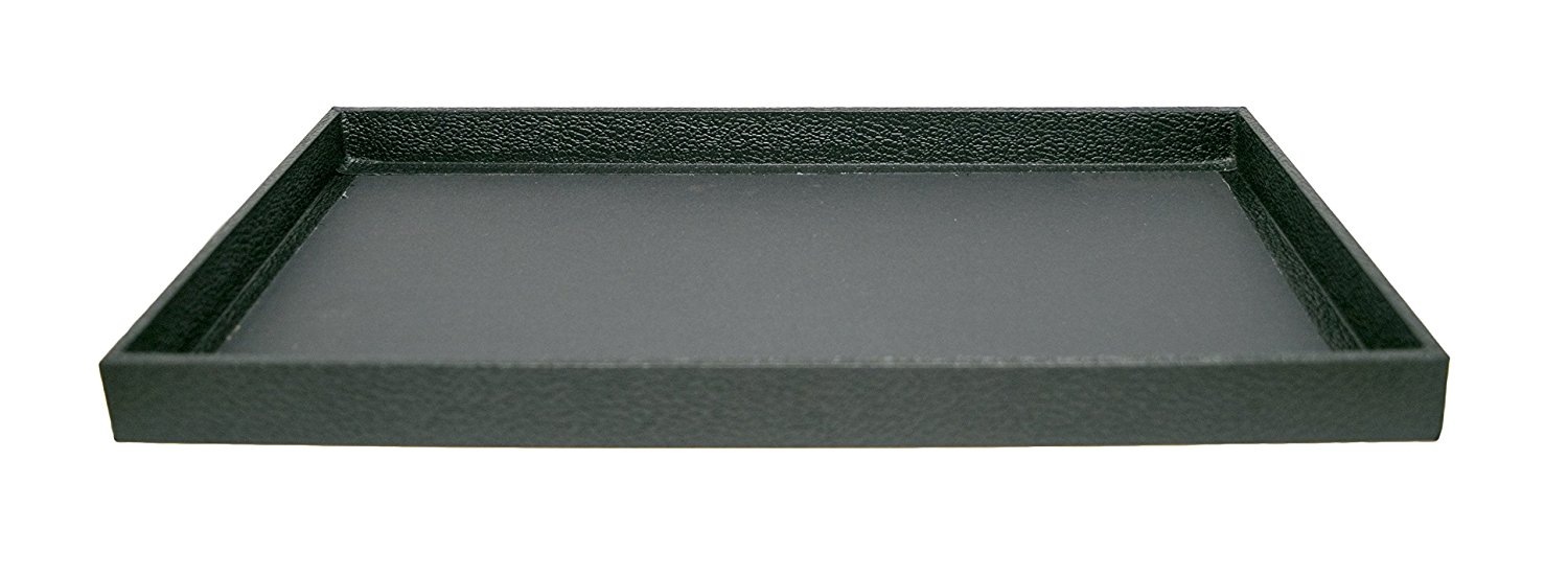 Black Standard Size Utility Tray, 1" 	   	         