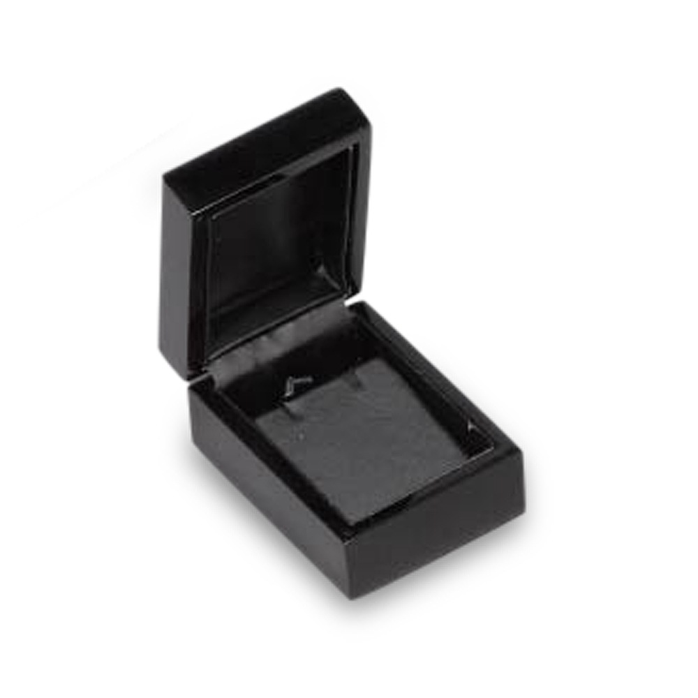 High Gloss Black Wood Pendant Box
