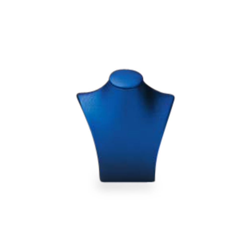 Navy Blue Leatherette Small Neckform