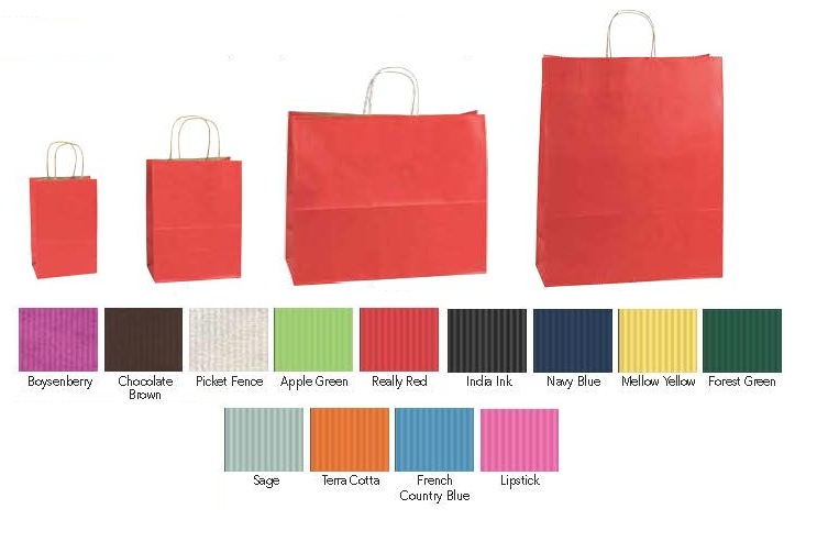 Large Natural Tint with Shadow Stripe Bags