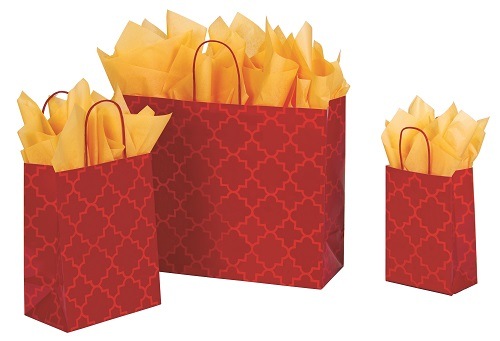 Large Moroccan Tile Paper Bags