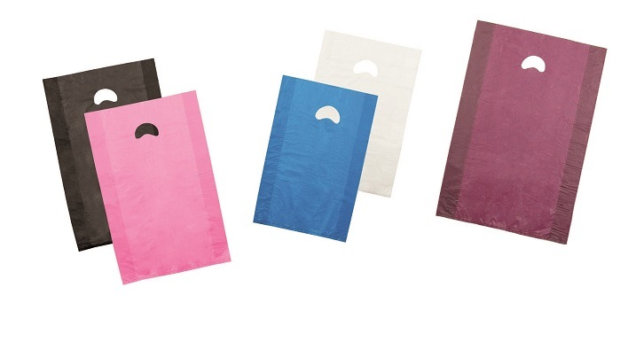 Medium Die-Cut High Density Merchandise Bags (x500)