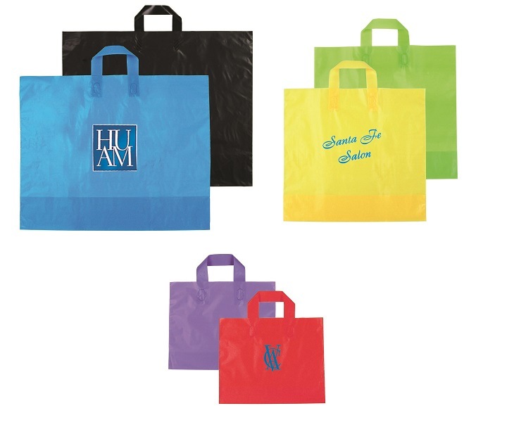 Large Frosted Soft Loop Ameritote Bags