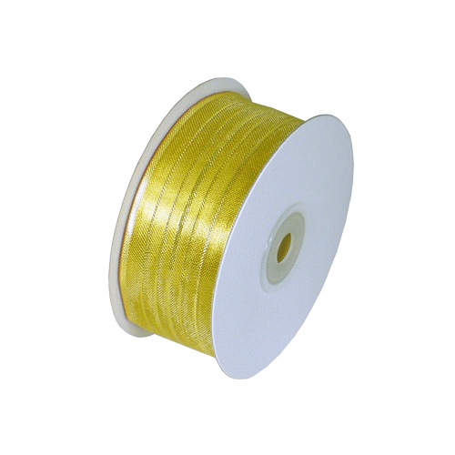 Gold Metallic Ribbon with Wire