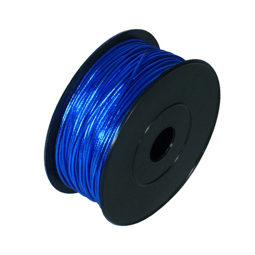 MetallicBlue Elastic Cord