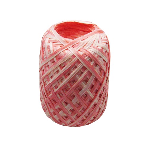 Pink Ombre Paper Raffia Ribbon