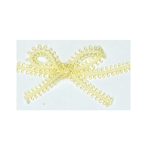 Yellow Picot Braid Ribbon