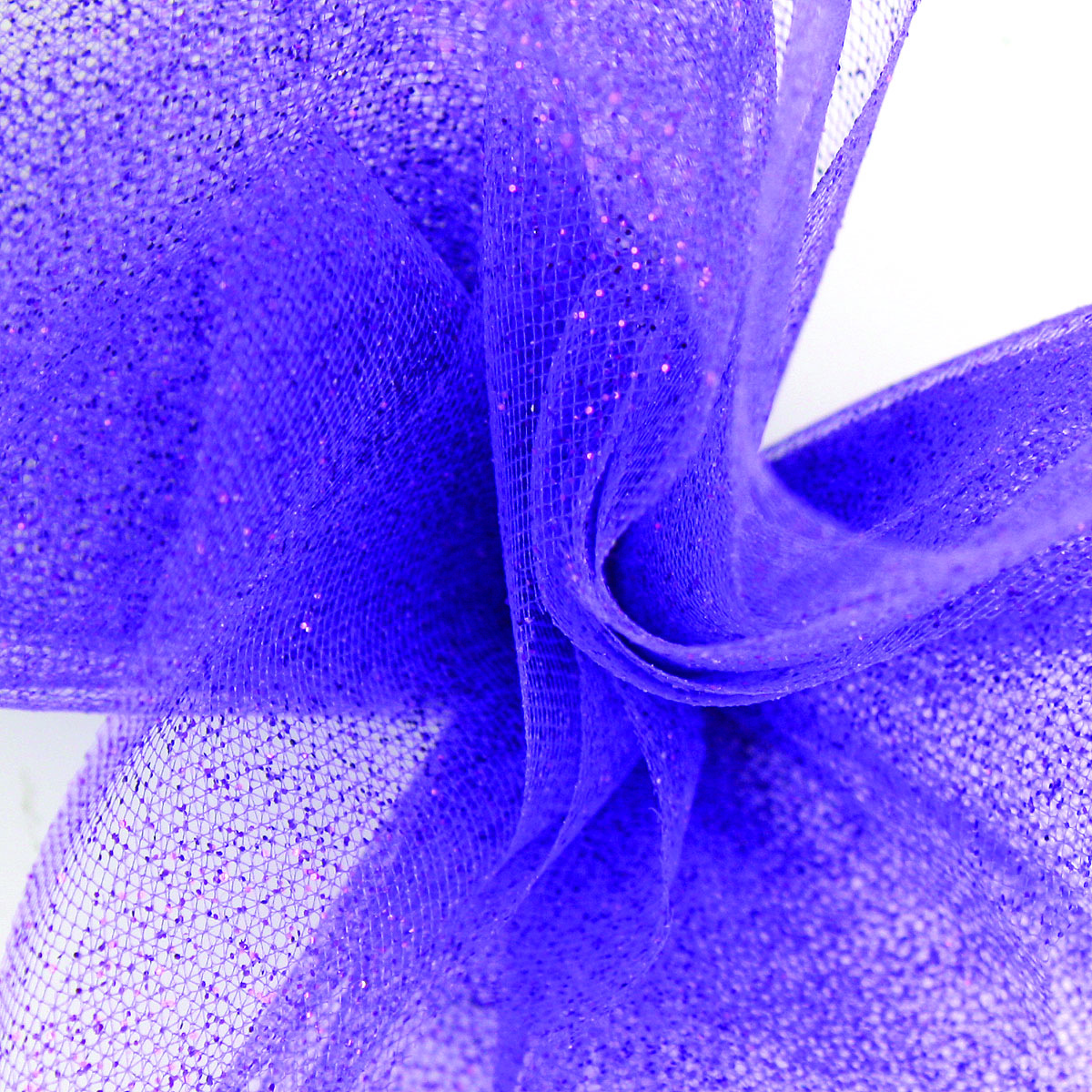 Sparkle Purple Tulle Ribbon