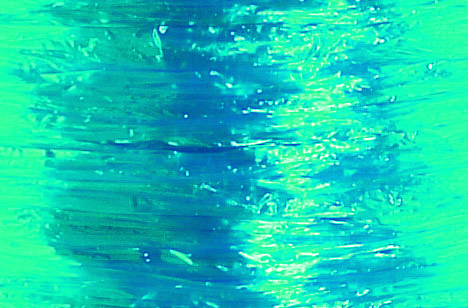 Aqua Pearlized Nylon Raffia Ribbon