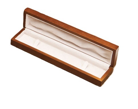 Classic Premium Brown Hardwood Bracelet/Watch Box