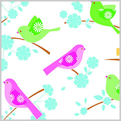 Song Birds Tissue Paper 