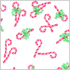Candy Canes Tissue Paper 