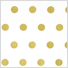Gold Hots Spots Reflections Satinique Tissue Paper