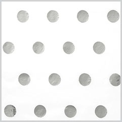 Silver Hots Spots Reflections Satinique Tissue Paper