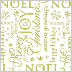 Noel Gemstones Tissue Paper