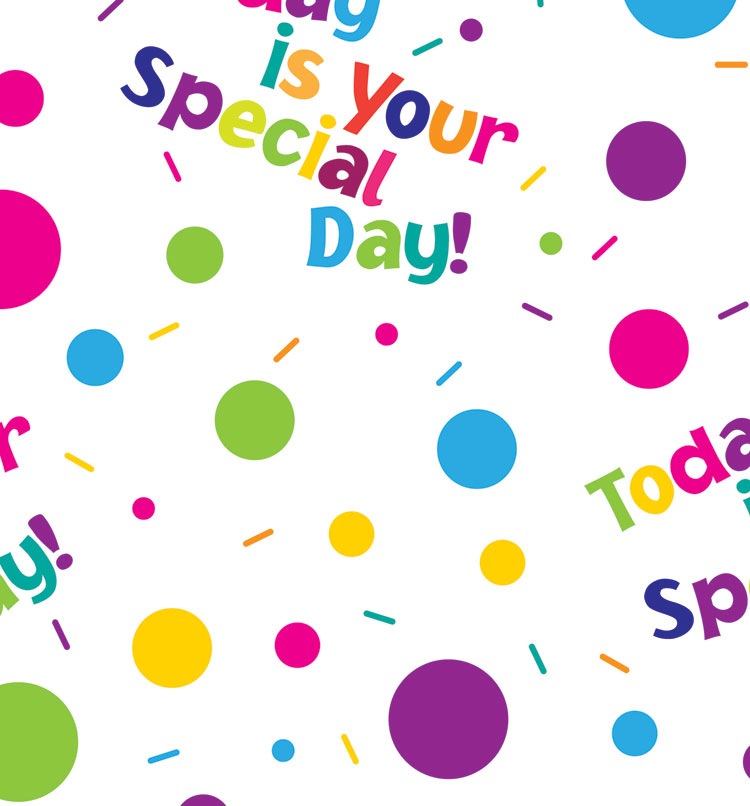 "Special Day" Printed Tissue Paper