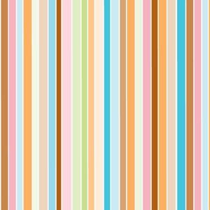 Fresh Colorful Stripes Print Tissue Paper