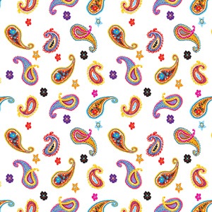 Crazy for Paisley Print Tissue Paper