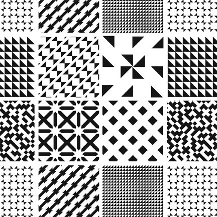 Mixed Geometric Print Tissue Paper