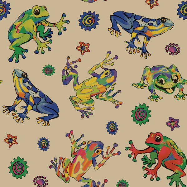 Hop to it Kraft Wrapping Paper 