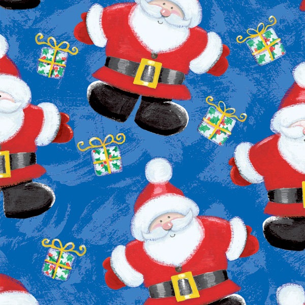 Jolly St. Nick Wrapping Paper 