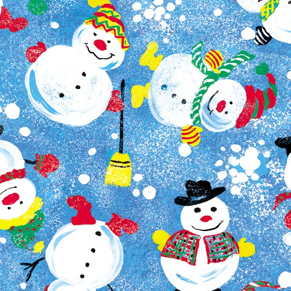 Frosty Friends Wrapping Paper