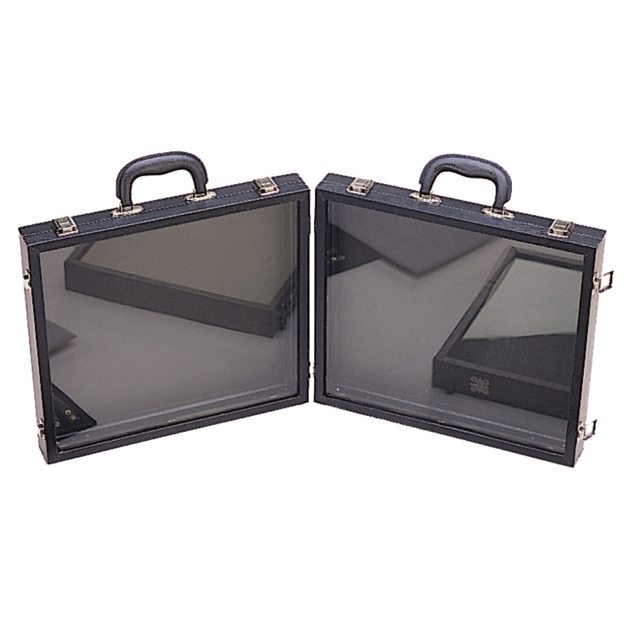 Double-Side Case with Glass-Top Panel