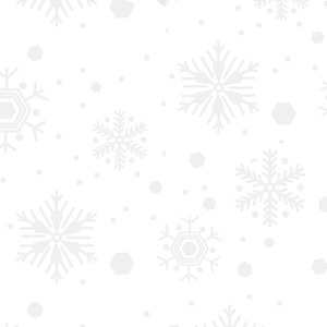 White Snowflake Print Tissue Paper