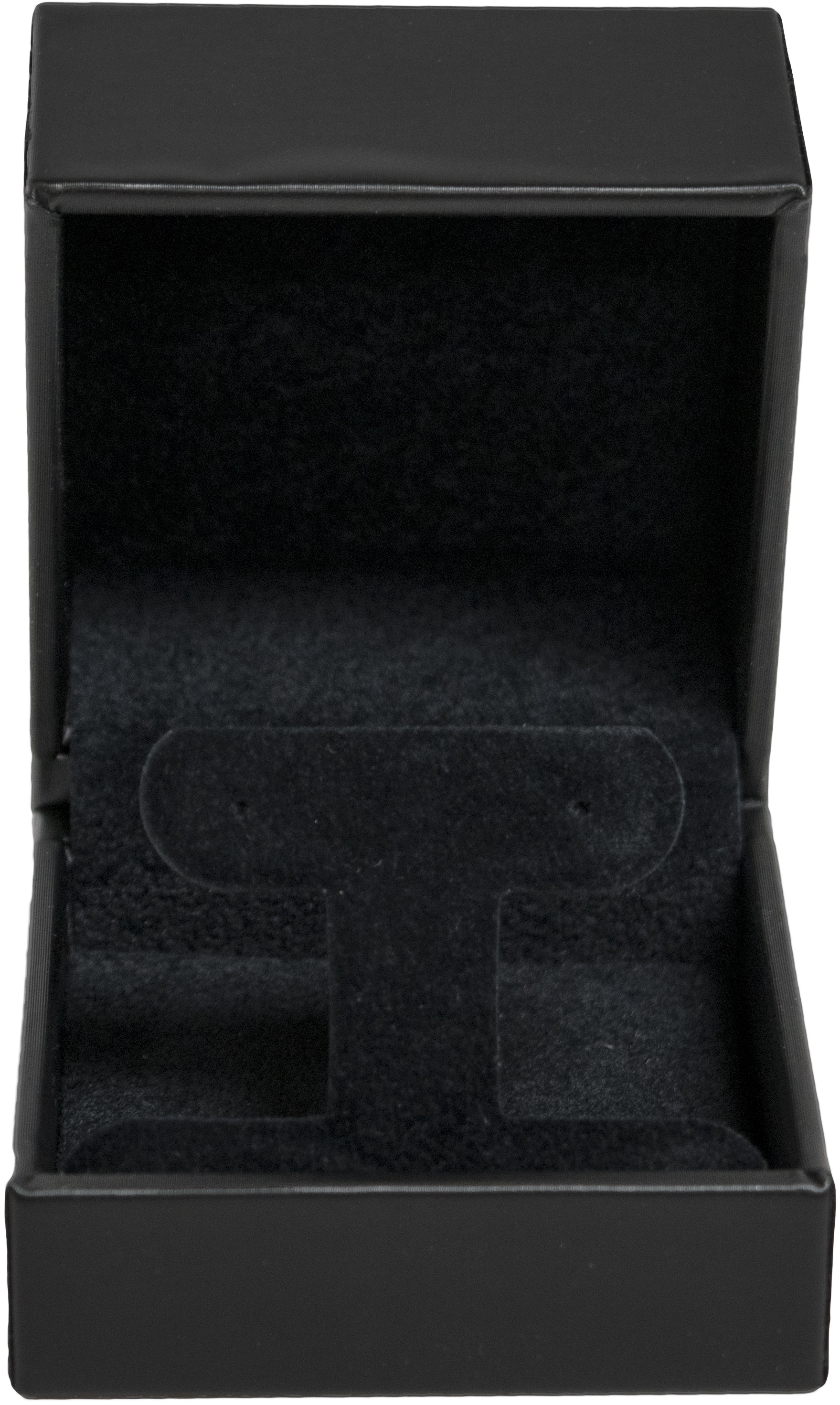 Black Leatherette Earring Tree Box