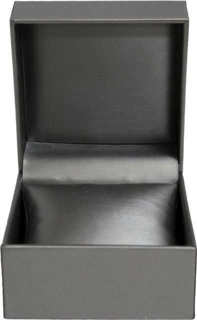 Silver Leatherette Bracelet/Watch Box