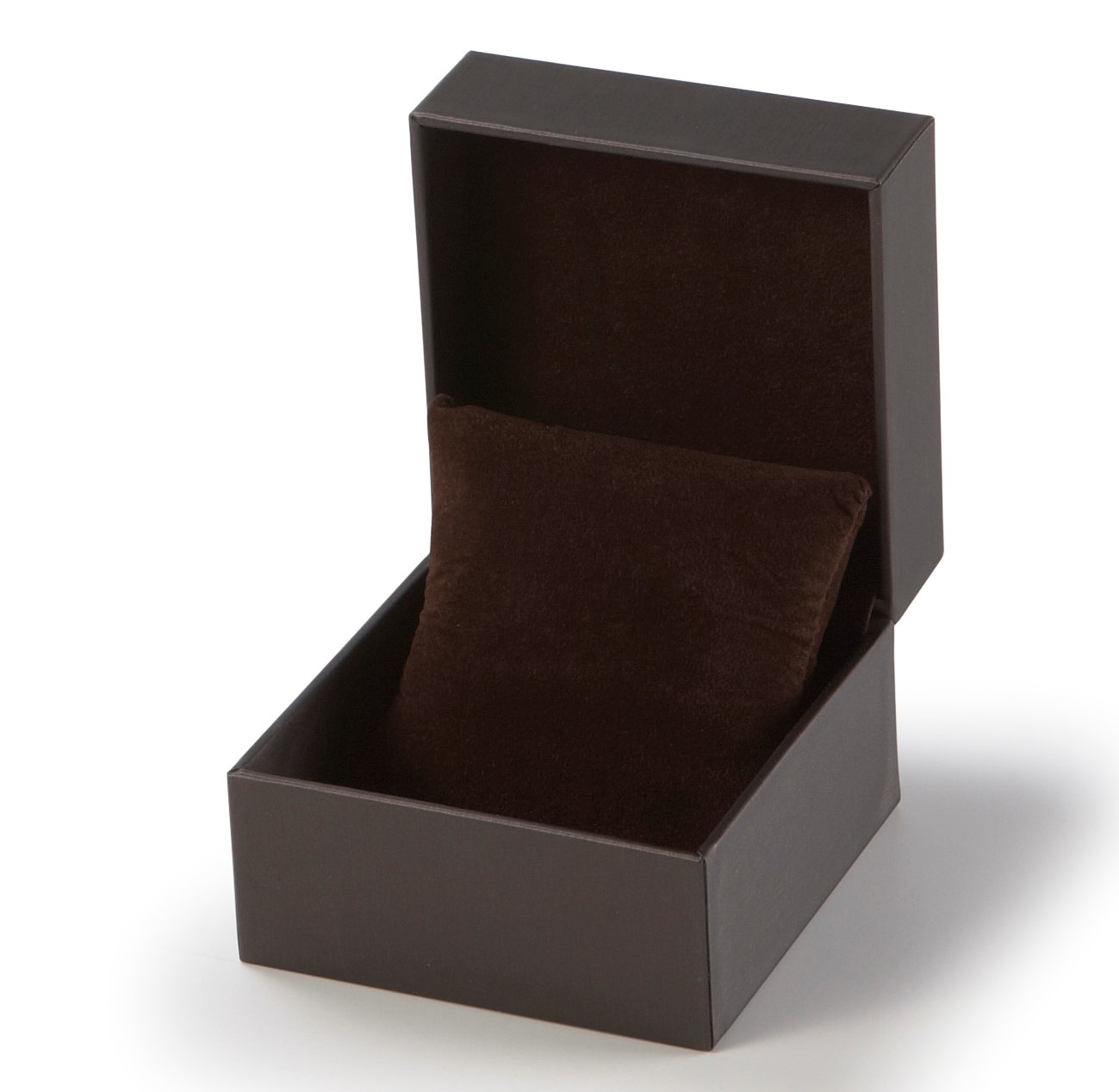 Chocolate Leatherette Watch/Bangle Box