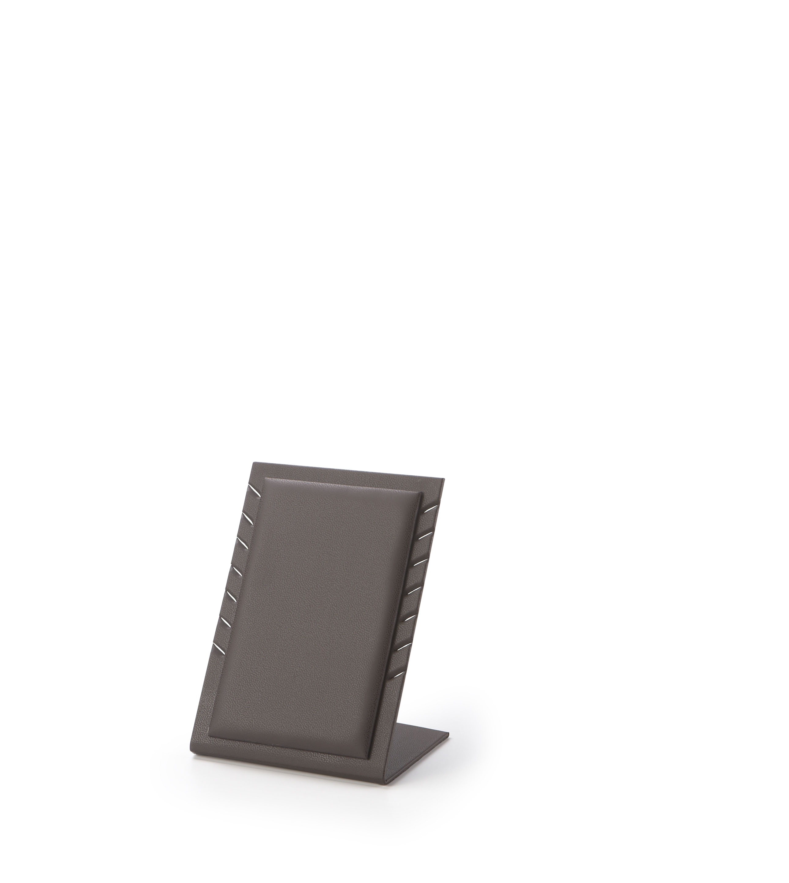 Chocolate Leatherette 7 Pendant Stand
