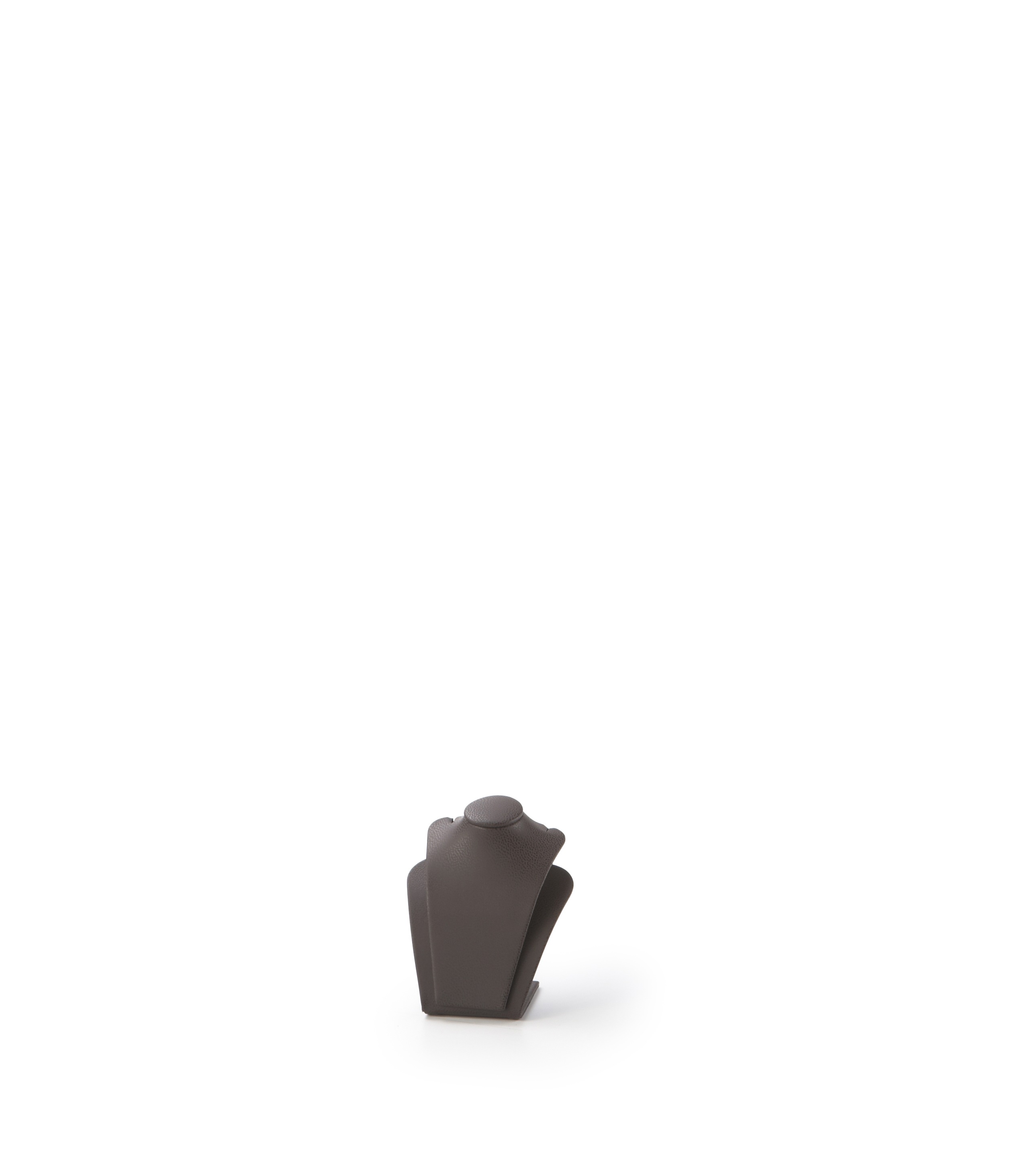 Chocolate Leatherette Medium Pendant Stand