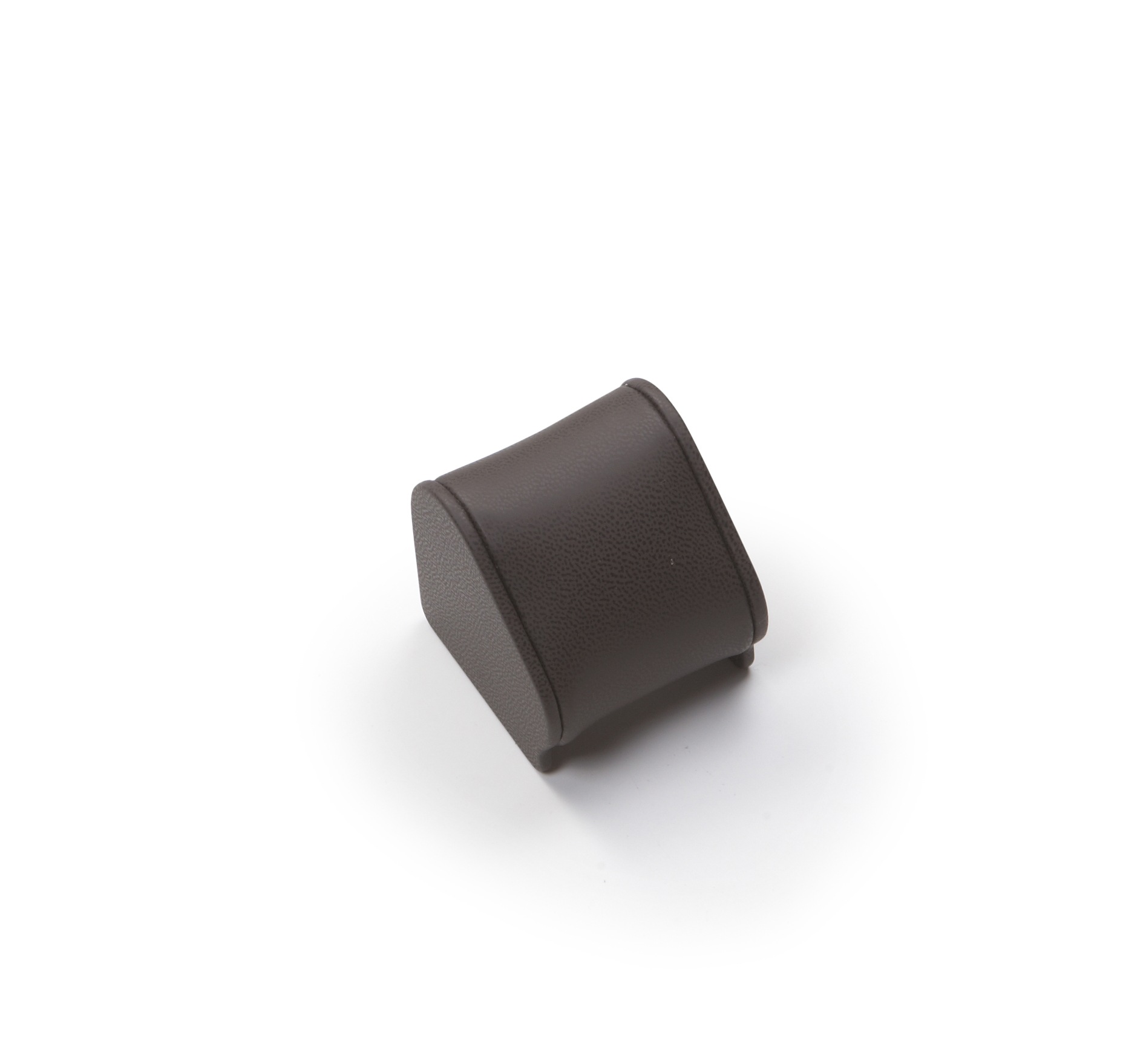 Chocolate Leatherette Watch Stand