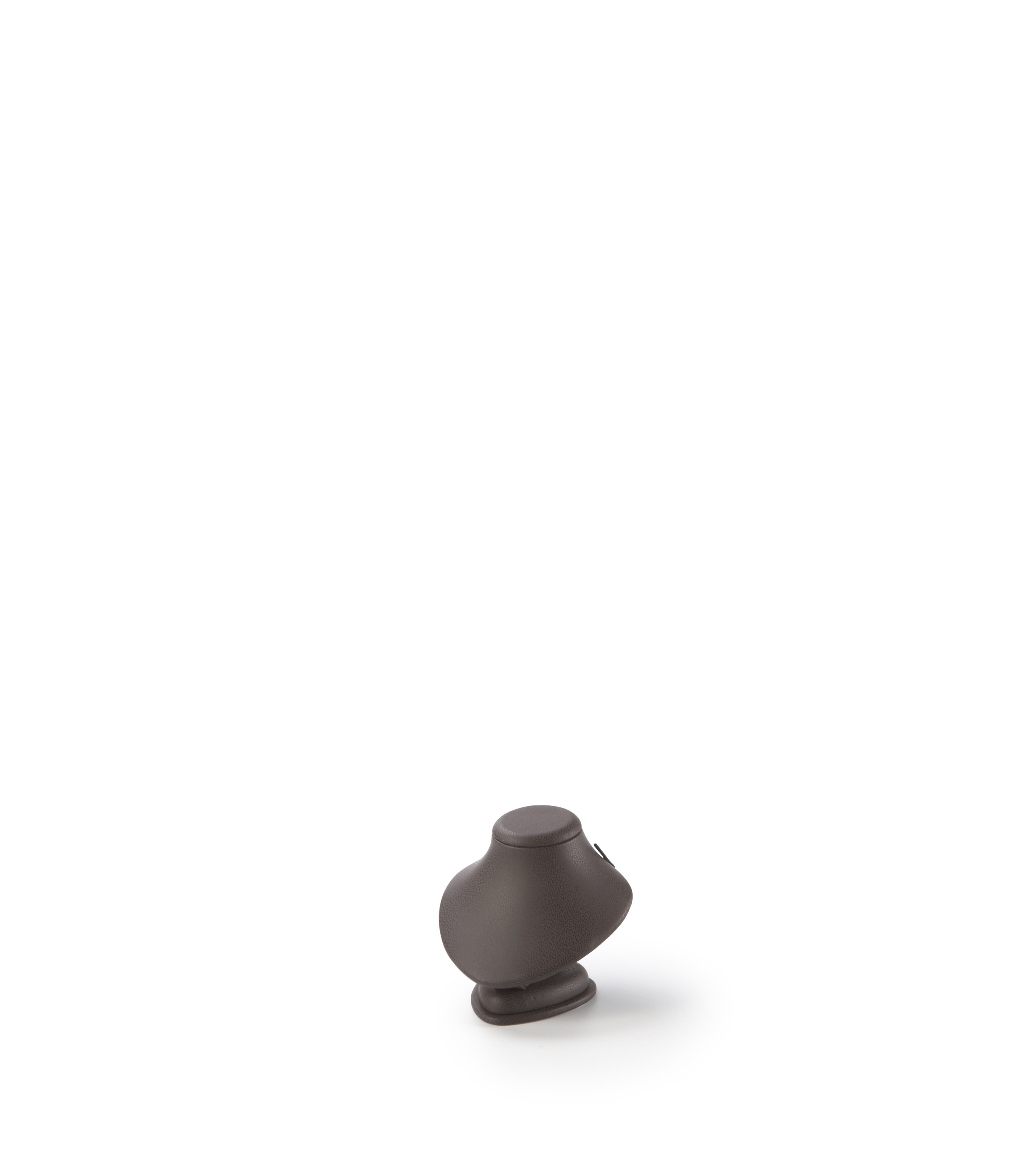 Chocolate Leatherette Small Neckform