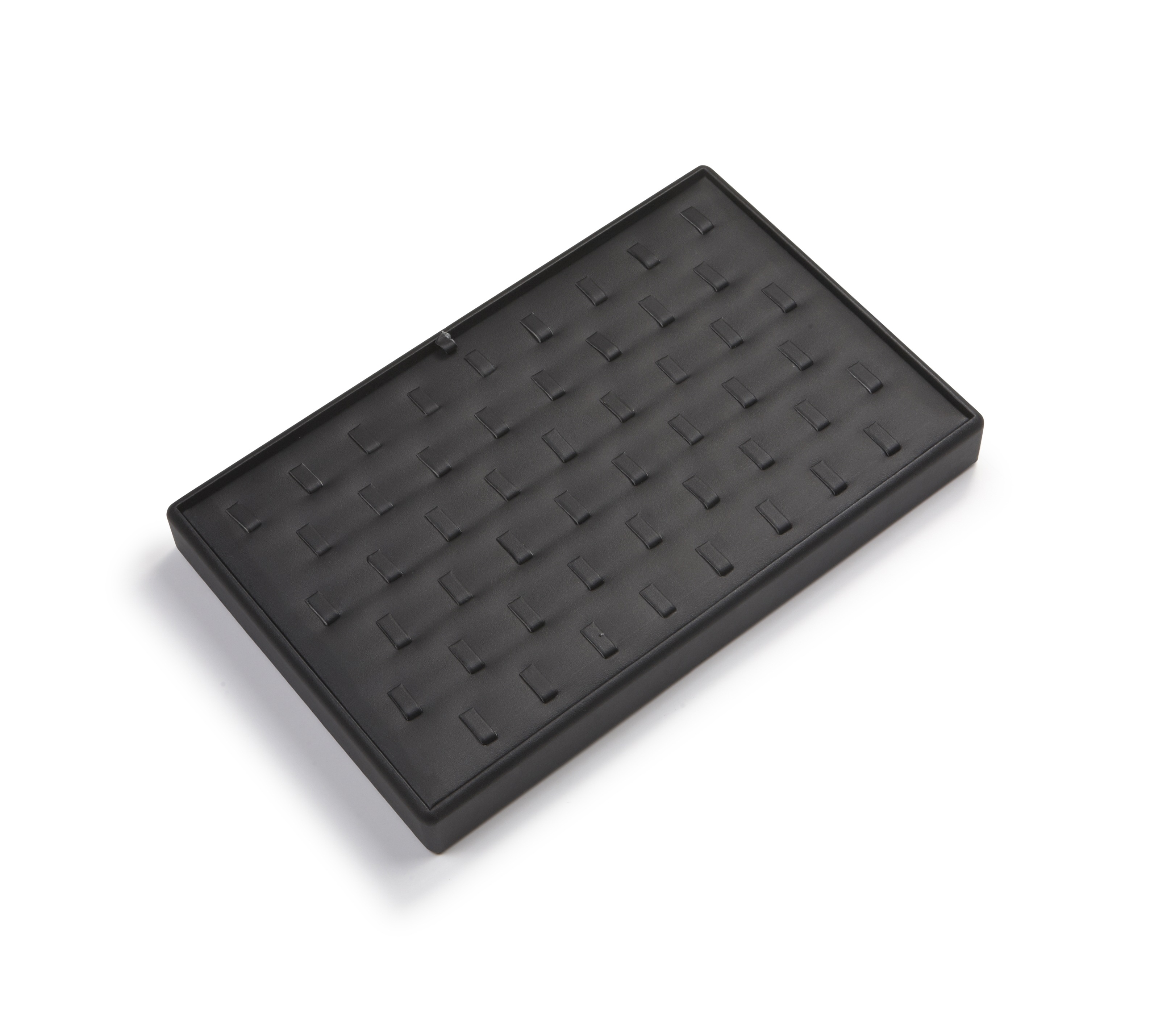 Black Leatherette 51 Clip Ring Tray