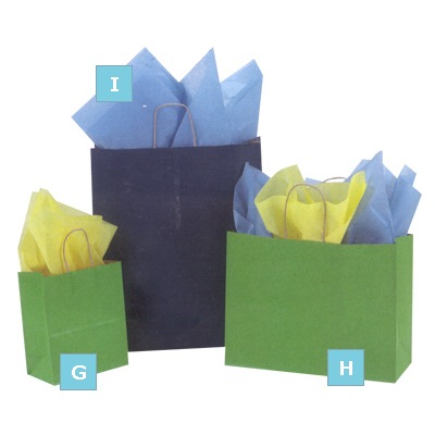 Kraft Color Bag (H) (x250)          