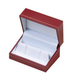 Cufflinks Jewelry Box w/Gold Trim 