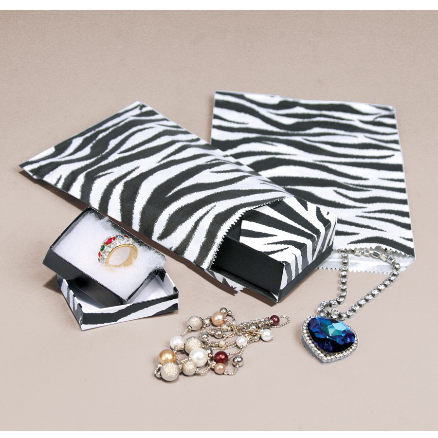 Zebra Paper Bags 