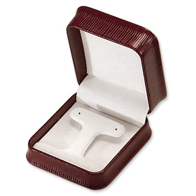 Leatherette Earring Tree Box 